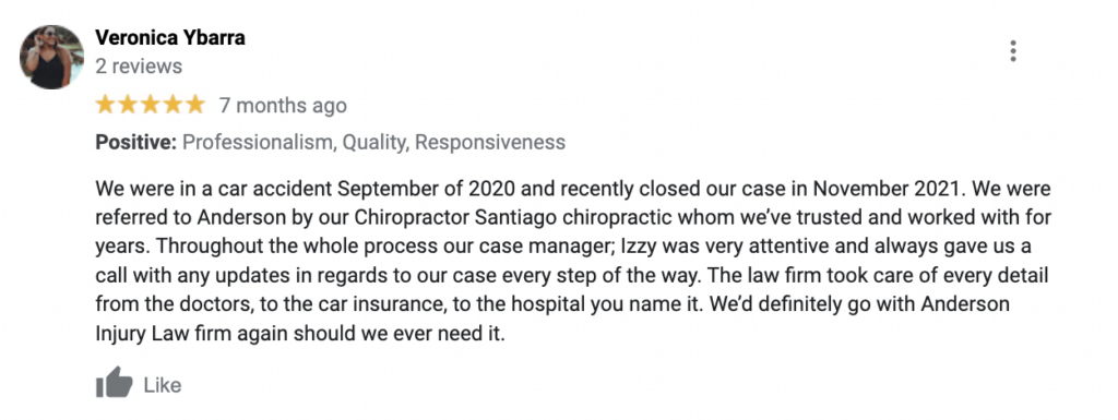 Dallas Personal Injury Lawyer Review